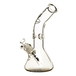 MARLEY CURVED BEAKER BONG 12"  7mm